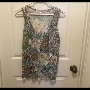 Lena Floral Print Tank Top